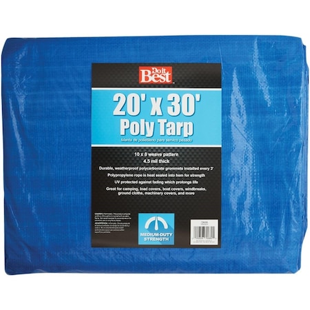 All-Source Medium Duty Tarp, Blue 736228